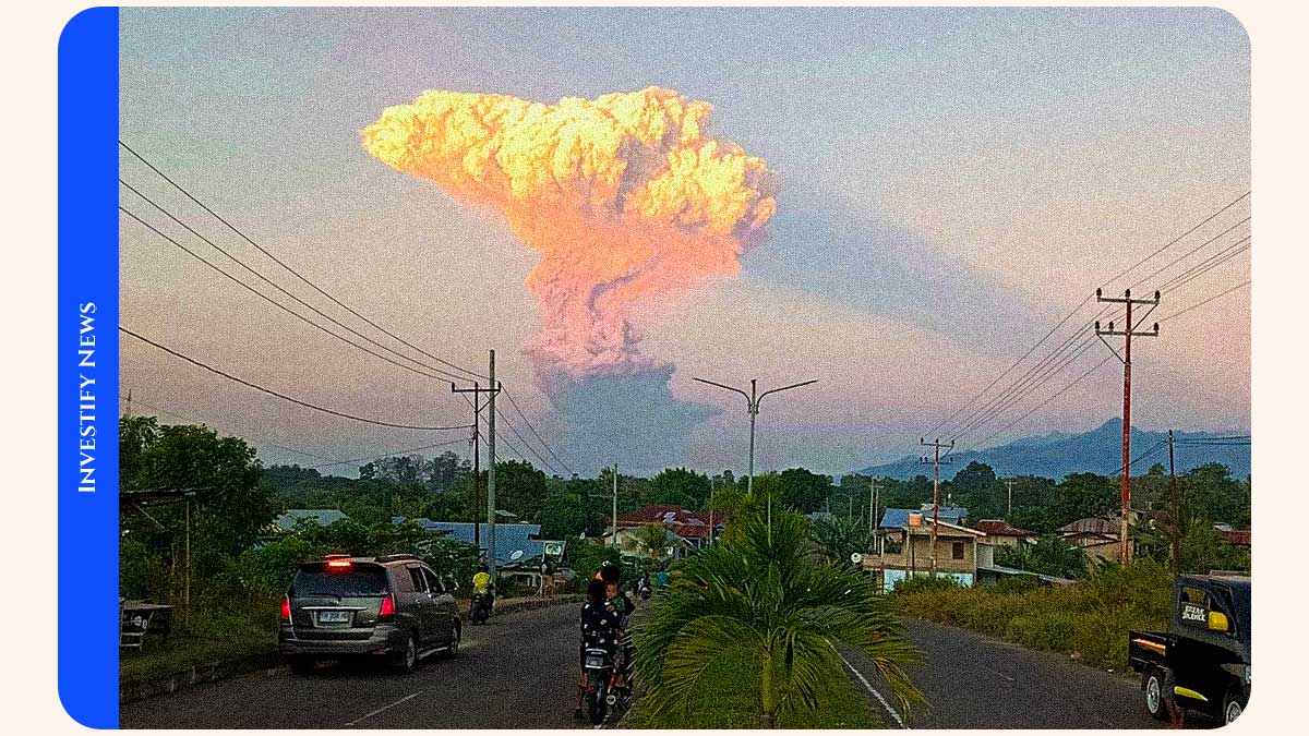 Volcanic Eruption in Indonesia